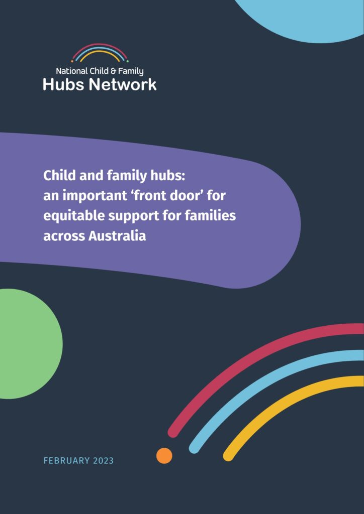 NCFHN Child and family hubs_ an important front door.pdf