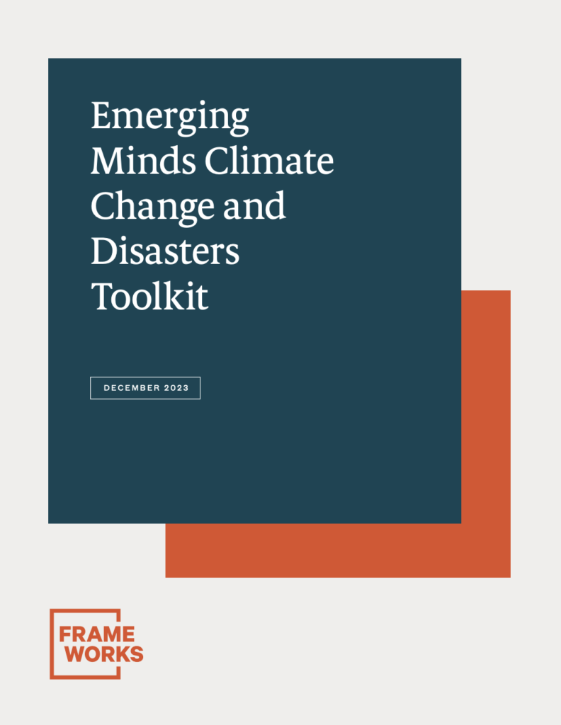 Emerging Minds Climate Change and Disasters Toolkit