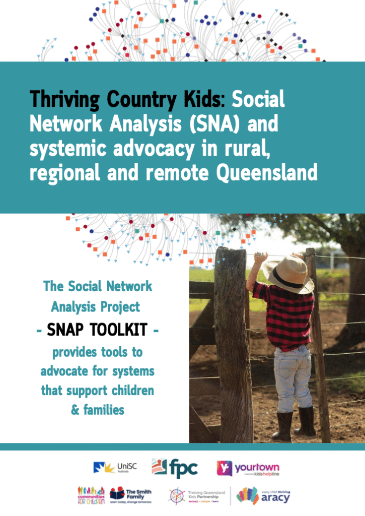 Cover of SNAP Toolkit with picture of child climbing on a rural fence