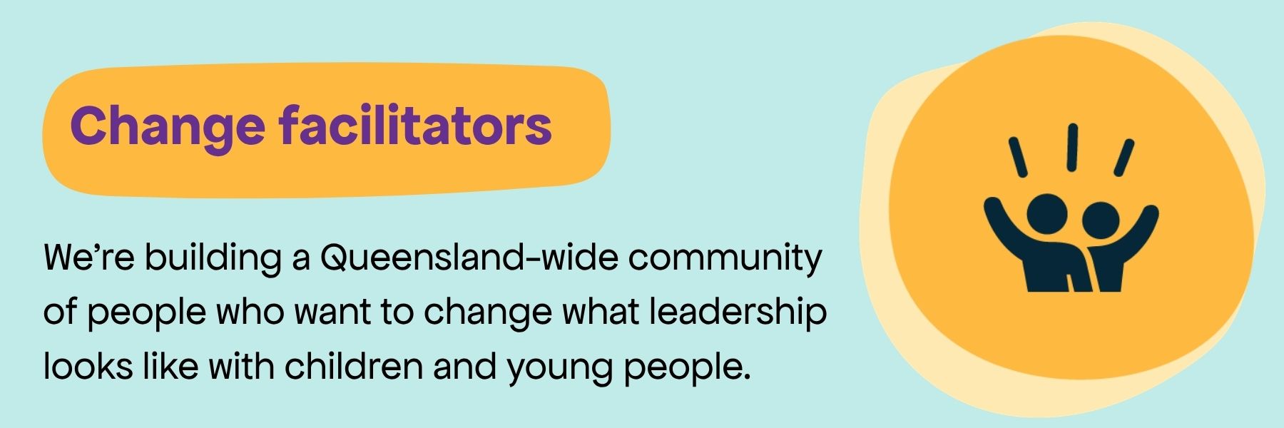 Tile that says 'Change Facilitators'